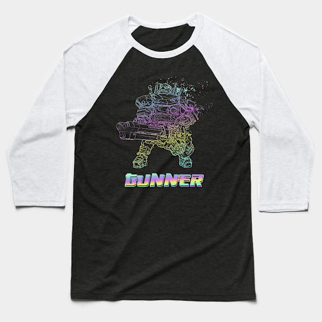 Gunneon Baseball T-Shirt by Fiyyajust